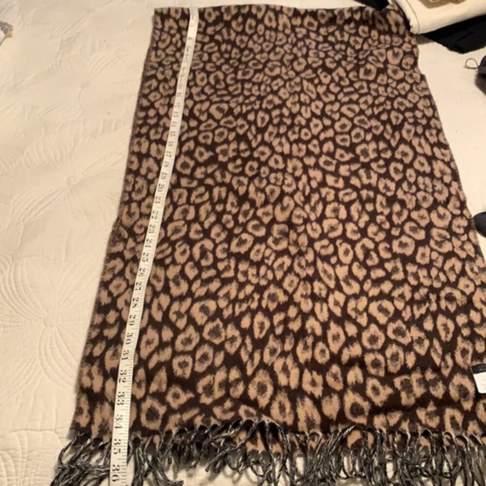 J. Crew Animal Print Scarf - Picture 4 of 6